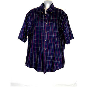 Plaid  ROUNDTREE & YORKE MEN Shirt M